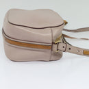 Chloe Shoulder Bag Leather Pink Gold Auth mr1456-4