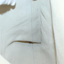 GUCCI Web Sherry Line Tote Bag Leather Ivory 572768 Auth mr1460-16