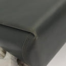 GUCCI Hand Bag Leather Gray Silver Auth mr1461-12