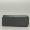 GUCCI Hand Bag Leather Gray Silver Auth mr1461-9