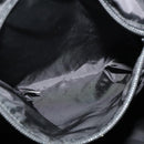 PRADA Tote Bag Nylon Blue Silver Auth mr1463-11