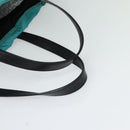 PRADA Tote Bag Nylon Blue Silver Auth mr1463-7