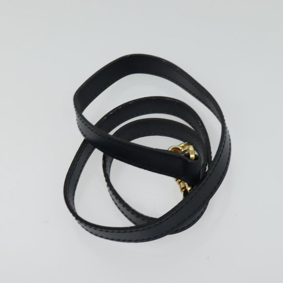 Christian Dior Trotter Canvas Hand Bag PVC Leather 2way Gold Navy Auth mr1465