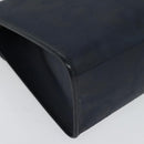 Christian Dior Trotter Canvas Hand Bag PVC Leather 2way Gold Navy Auth mr1465-15