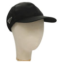 PRADA Cap Nylon M Black Auth mr1473-1