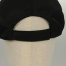 PRADA Cap Nylon M Black Auth mr1473-7