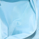 CHANEL New Travel Line Hand Bag Nylon Light Blue CC Auth mr1475-21