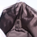 GUCCI GG Canvas Accessory Pouch Purple Silver 7198 Auth mr1477-19