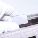 GUCCI GG Canvas Accessory Pouch Purple Silver 7198 Auth mr1477-20