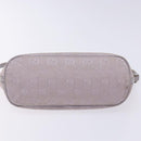 GUCCI GG Canvas Accessory Pouch Purple Silver 7198 Auth mr1477-9