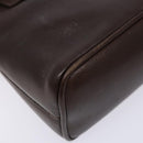 GUCCI Bamboo Shoulder Bag Leather 2way Brown Gold 007 2032 0281 Auth mr1478-17