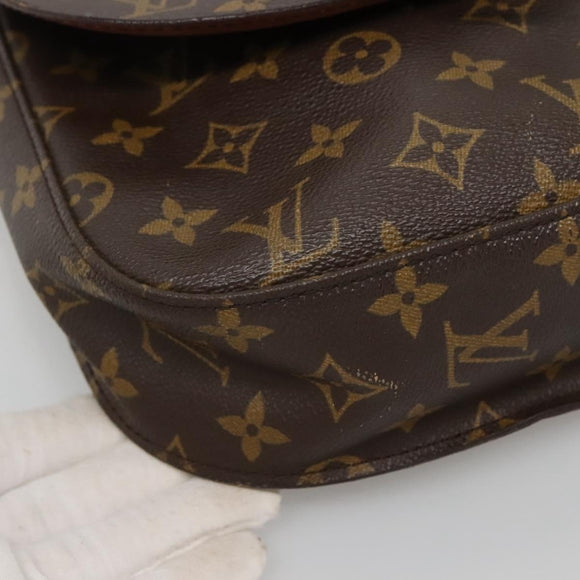 LOUIS VUITTON Monogram Monogram Saint Cloud GM Bag M51242 LV Auth mr1485