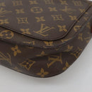 LOUIS VUITTON Monogram Monogram Saint Cloud GM Bag M51242 LV Auth mr1485-12