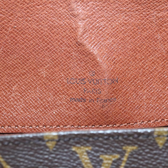 LOUIS VUITTON Monogram Monogram Saint Cloud GM Bag M51242 LV Auth mr1485