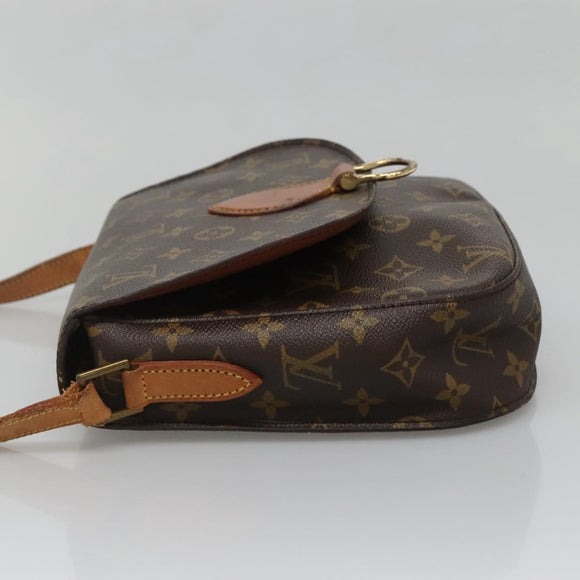 LOUIS VUITTON Monogram Monogram Saint Cloud GM Bag M51242 LV Auth mr1485