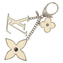 LOUIS VUITTON Bijoux Sac Fleur De Epie Key Holder White M65085 LV Auth mr1488-2