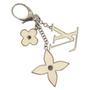 LOUIS VUITTON Bijoux Sac Fleur De Epie Key Holder White M65085 LV Auth mr1488-3