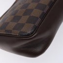 LOUIS VUITTON Damier Ebene Trousse Makeup Pouch N51982 LV Auth mr1493-15