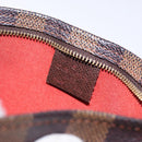 LOUIS VUITTON Damier Ebene Trousse Makeup Pouch N51982 LV Auth mr1493-18