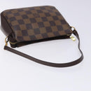 LOUIS VUITTON Damier Ebene Trousse Makeup Pouch N51982 LV Auth mr1493-7