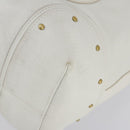 BALLY Shoulder Bag Leather White Auth mr1501-14