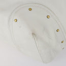 BALLY Shoulder Bag Leather White Auth mr1501-16