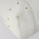 BALLY Shoulder Bag Leather White Auth mr1501-10