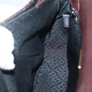 BALLY Quilted Chain Shoulder Bag Leather Brown Gold Auth mr1503-19