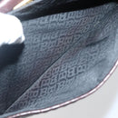 BALLY Quilted Chain Shoulder Bag Leather Brown Gold Auth mr1503-21