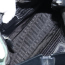 PRADA Quilted Chain Shoulder Bag Nylon plastic Green Auth mr1504-9