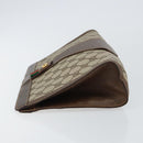 GUCCI GG Supreme Web Sherry Line Clutch Bag Beige Gold 156 01 033 Auth mr1505-4