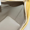 LOUIS VUITTON Monogram Vernis Houston Hand Bag Beige M91004 LV Auth mr1506-18