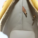 LOUIS VUITTON Monogram Vernis Houston Hand Bag Beige M91004 LV Auth mr1506-19