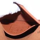 Coach Turn Lock Shoulder Bag Leather Brown Gold Auth mr1507-11