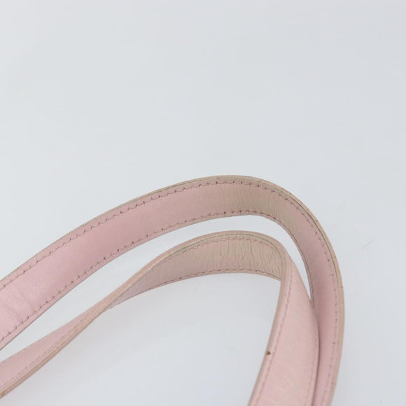 CHANEL New Travel Line Einkaufstasche Nylon Rosa Gold CC Auth mr1511
