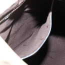 FENDI Shoulder Bag Canvas Beige Silver Auth mr1514-21