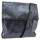 CHANEL Shoulder Bag Leather Black Gold CC Auth mr1518-1