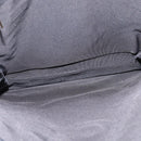 CHANEL Shoulder Bag Leather Black Gold CC Auth mr1518-11