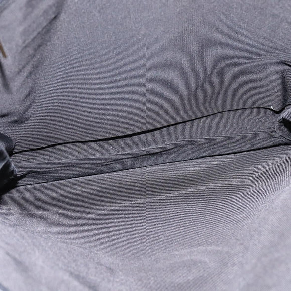 CHANEL Shoulder Bag Leather Black Gold CC Auth mr1518