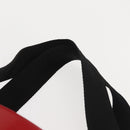 CHANEL Etanche Waterproof Tote Bag Vinyl Red CC Auth mr1520-8