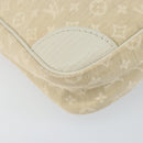 LOUIS VUITTON Monogram Mini Lin Danube Shoulder Bag Dunne M95318 LV Auth mr1523-15