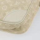 LOUIS VUITTON Monogram Mini Lin Danube Shoulder Bag Dunne M95318 LV Auth mr1523-16