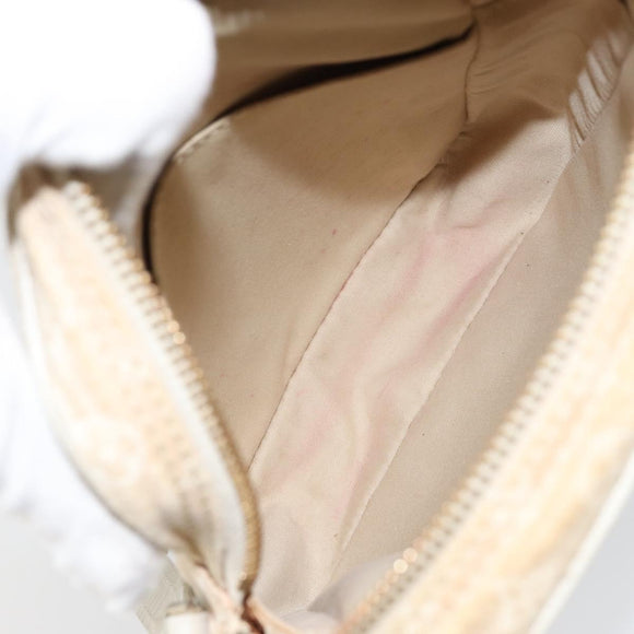 LOUIS VUITTON Monogram Mini Lin Danube Shoulder Bag Dunne M95318 LV Auth mr1523