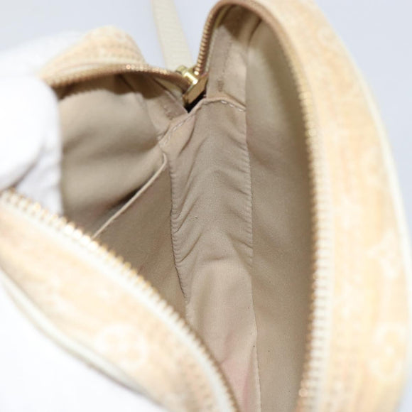 LOUIS VUITTON Monogram Mini Lin Danube Shoulder Bag Dunne M95318 LV Auth mr1523