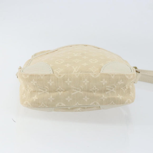 LOUIS VUITTON Monogram Mini Lin Danube Shoulder Bag Dunne M95318 LV Auth mr1523