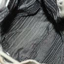 PRADA Hand Bag Nylon 2 Set Red Khaki Auth mr1528-18