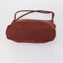 PRADA Hand Bag Nylon 2 Set Red Khaki Auth mr1528-7