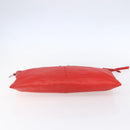 BALENCIAGA Clutch Bag Leather Red 273023 Auth mr1530-6