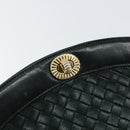 BOTTEGA VENETA INTRECCIATO Clutch Bag Leather Green Auth mr1531-8