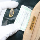 BOTTEGA VENETA INTRECCIATO Clutch Bag Leather Green Auth mr1531-10